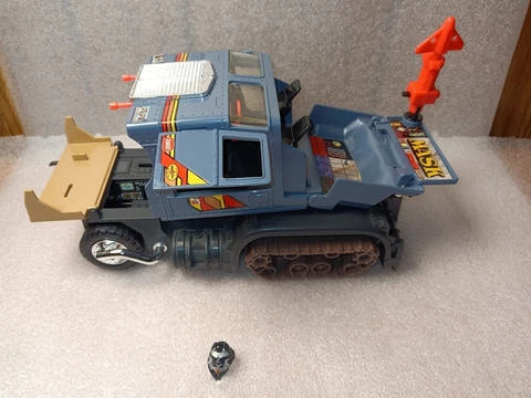 1987 Kenner Bulldog Near Complete with Boris Bushkin helmet Cover