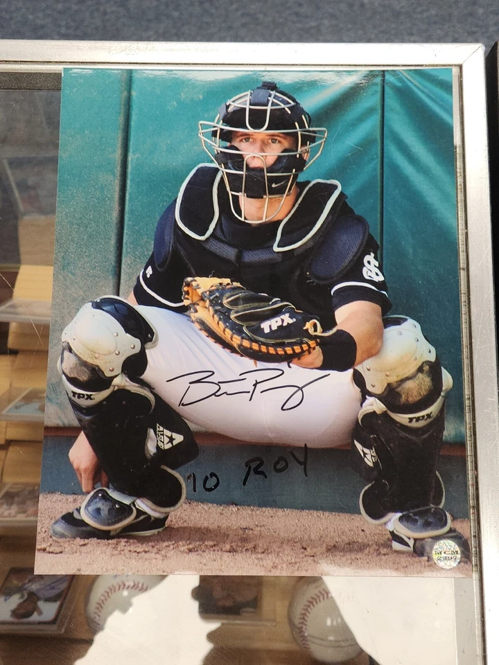 FOTO AUTÓGRAFO BUSTER POSEY 8x10 SAN FRANCISCO GIGANTES ROY Inscripción - MCM Foto 1 de 1