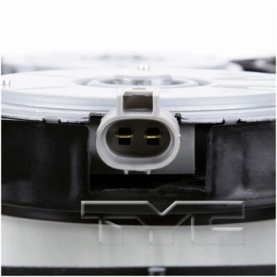 Conjunto de ventilador de radiador e condensador TYC 621650 - Imagem 1 de 4