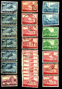 Grecia_1961 Mi.Nr. 750-759 estructuras - Imagen 1 de 1