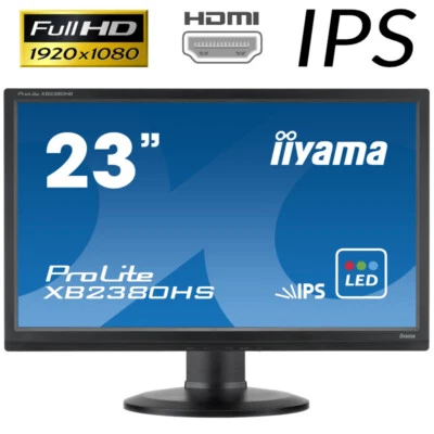 iiyama ProLite XB2380HS 1920 X 1080 58 cm 23 Zoll LED IPS Monitor 16:9 Schwarz - Bild 1 von 4
