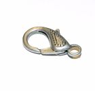 ML684 Antiqued Silver 25mm Lobster Clasp Jewelry Focal Component 4pc