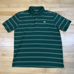Masters Collection Golf Poloshirt Extra Large Herren grün gestreift " - Bild 1 von 7