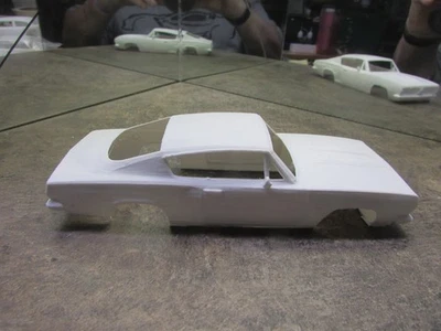 NEW 1/24 3D PRINTED '68 BARRACUDA FASTBACK HARD BODY SLOT CAR BODY - Image 1 of 2