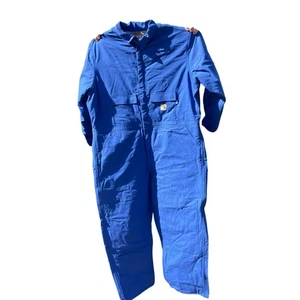 Carhartt Coveralls 3XL Tall New With Tags FR Rated Duck Quilt Lined Never Worn - Picture 1 of 13