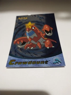 Mint New Error Card 2003 Topps Pokémon Advanced Crawdaunt Foil Super Rare  - Image 1 of 4