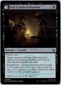 Dai Li Indoctrination C Avatar: The Last Airbender 93 FOIL Near Mint - Picture 1 of 1