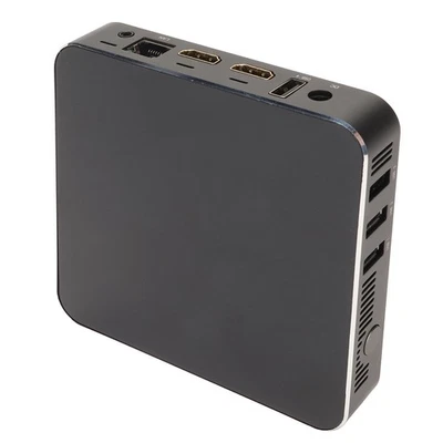 ・Mini PC 8GB DDR4 RAM 256GB ROM 4K UHD Black Mini Desktop Computer For Windows10 - Image 1 of 4