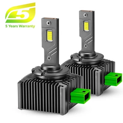 Bombillas de faros LED D3S HID xenón blanco reemplazo para Porsche 718 Cayman 2017-209 Foto 1 de 4