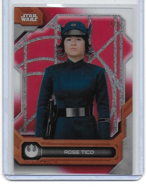 2024 Topps Star Wars High Tek Rose Tico #87 Red Diffractor 3/5 - Image 1 of 2