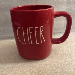 Rae Dunn CHEER Red Mug. - Picture 1 of 7