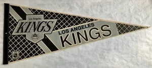 Pennant hockey vintage anni 90 Los Angeles Kings NHL - Foto 1 di 6
