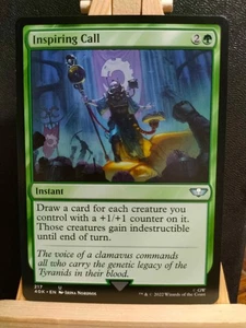 Inspiring Call - Warhammer 40.000 (40k) - Uncommon - NM (siehe Bilder) MTG - Bild 1 von 2