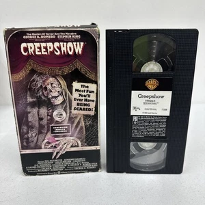 Creepshow VHS 1982 1987 Warner Bros Vintage Horror Stephen King George Romero - Picture 1 of 4