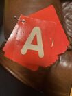 Tactile Letters - Uppercase. Used Item