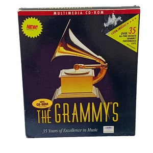 Mindscape Multi Media CD-ROM The Grammys 35 Years In Excellence In Music Vintage - Afbeelding 1 van 7
