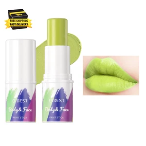 Colored Matte Lipstick, Long Lasting High Pigmented Non-Stick Waterproof Colored - Picture 1 of 9