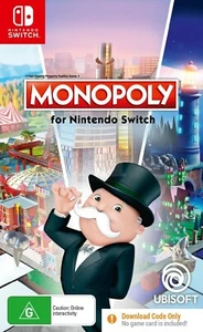 Brand New Sealed - MONOPOLY NINTENDO SWITCH - Download Code in Box - Picture 1 of 5