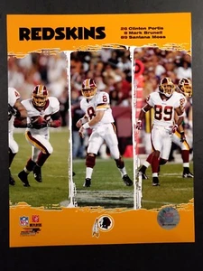 2006 WASHINGTON REDSKINS BIG THREE 8x10 Photo PORTIS Brunell MOSS - Picture 1 of 1