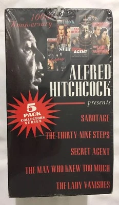 Alfred Hitchcock Presents 5 pack Collector Series; Sabotage, The 39 Steps & More - Image 1 of 4