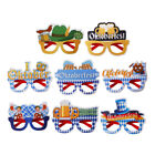  8 Pairs Oktoberfest Party Glasses Performance Props Beer Frames Phone Make up