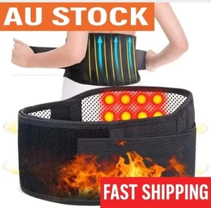 Self-Heating Magnetic Therapy Back Support Belt | Pain Relief Waist Brace for Me - Picture 1 of 4