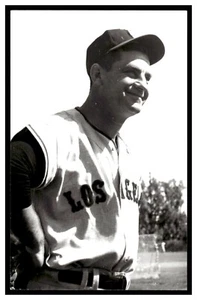 Ted Kluszewski California Angels Vintage Baseball Postcard RD11 - Picture 1 of 2