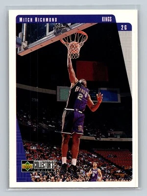 1997-98 Upper Deck Collector's Choice Mitch Richmond Sacramento Kings #319 - HOF - Image 1 of 2