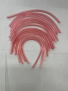 Kawasaki 1/4" PINK FUEL LINE QUANTITY OF 15  12" PIECES POWERSPORTS NEW - Picture 1 of 1