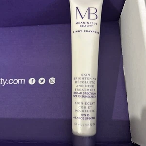 Meaningful Beauty SKIN BRIGHTENING DECOLLETE NECK TREATMENT 1.7oz - Picture 1 of 2