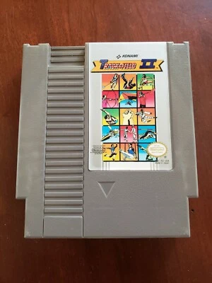 Nintendo Track & Field 2 NES 1989 with Cartridge Protector  - Image 1 of 3