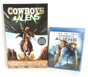 Cowboys And Aliens Set Graphic Novel And Cowboys And Aliens Blu-ray Movie Set - Imagen 1 de 4