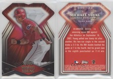 2011 Topps Diamond Dig Contest Diamond Die Cut Michael Young #DDC-123
