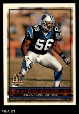 1996 Topps #171 Darion Conner Panthers Jackson St 8 - NM/MT - Image 1 of 2