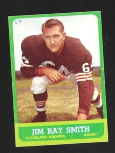 1963 Topps Jim Ray Smith impresión corta SP #18 Browns en muy buena condición - Imagen 1 de 1