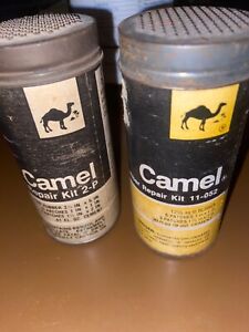 Vintage Camel Rubber Repair Kit 1-A Patch Can For Tubes / Tires