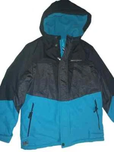 ZeroXposur Jacket Boys Outdoors Parka Hooded Coat Full Zip Blue Size 10/12 B001 - Picture 1 of 10