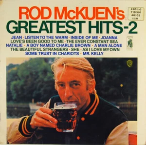 Rod McKuen - Rod McKuen's Greatest Hits-2 1971 LP, Comp, RP Warner Bros. Re - Picture 1 of 4