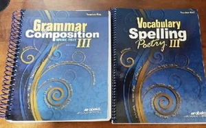 A Beka Book Language Series Spelling & Grammar Teacher Key - 2 Book Lot - Picture 1 of 1