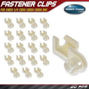 20Pcs Tailgate Handle Rod Clips for Chevy C/K C1500 C2500 C3500 1988-1998 GMC - Picture 1 of 10