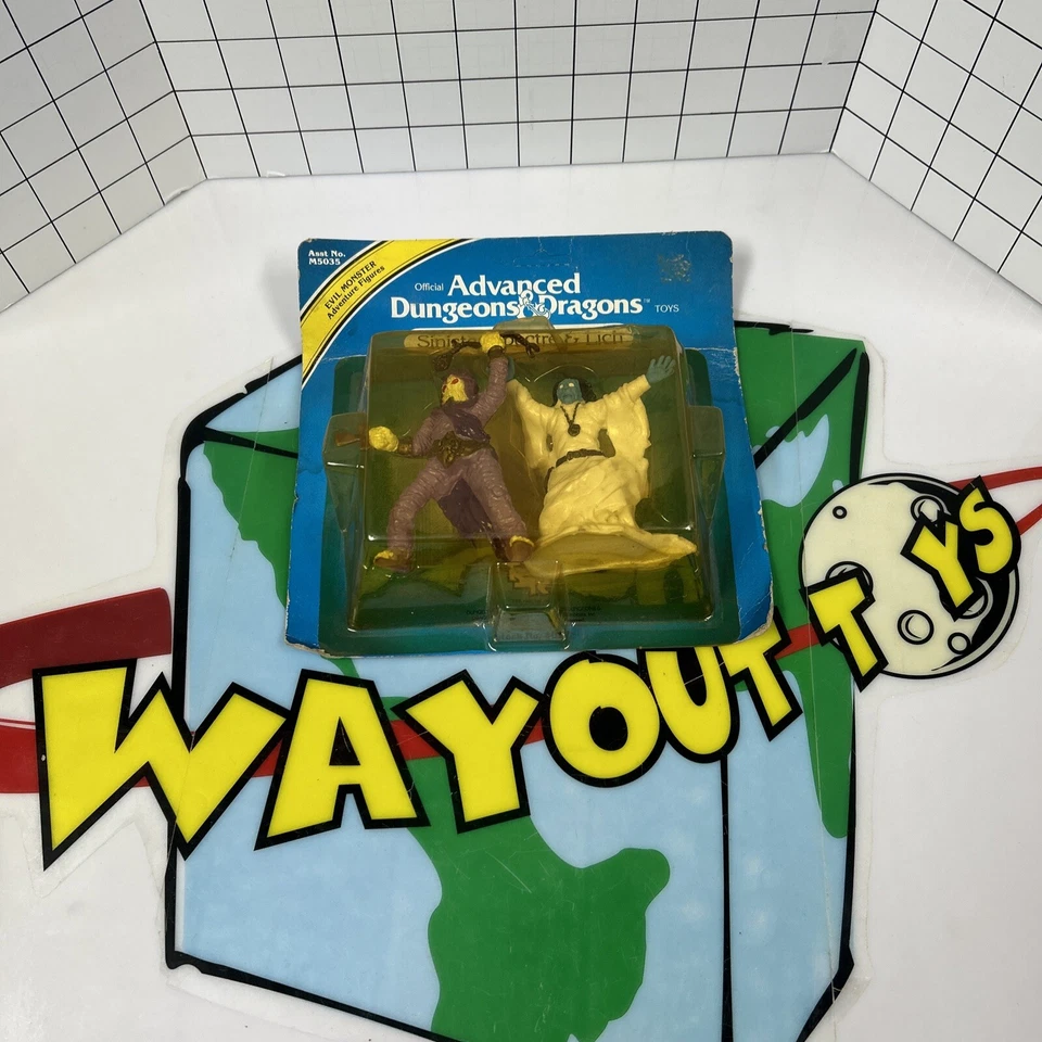 Advanced Dungeons and Dragons Sinister Spectre & Lich TSR 1983 LJN