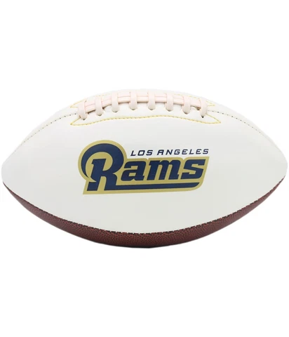 Rawlings Unisex LA Rams Football Souvenir, White, Official Size Cover