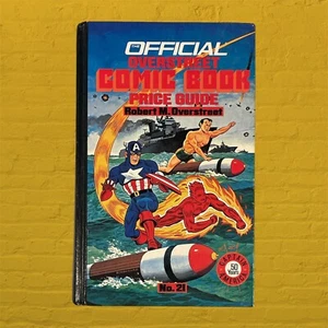 Hardcover Official Overstreet Comic Book Price Guide 21st Edition 1991-1992 - Picture 1 of 3