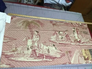 Cowton & Tout Stoffmuster Vintage 27” x 53” Luxor - Bild 1 von 7