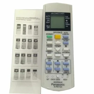 New Universal K-PN1122 KL-PN1128 For All National Panasonic AC Remote Control - Picture 1 of 5