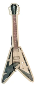 Rock'n Aroma Profumatore Deodorante Ambiente Auto Chitarra Vee Sandalwood - Picture 1 of 5