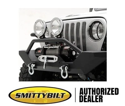 Parachoques delantero Smittybilt XRC con placa de cabrestante para Jeep Wrangler TJ/LJ 1997-2006 Foto 1 de 2