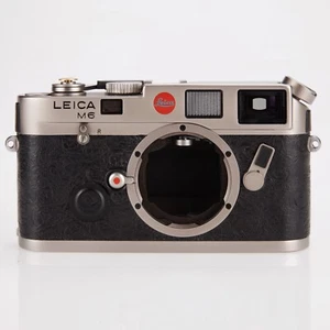 Leica Leitz M6 Classic avestruz titanio ¡súper como nuevo! - Imagen 1 de 19