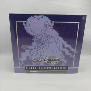 Juego de cartas coleccionables Pokemon - Chilling Reign ETB (Shadow Rider Calyrex) - Nuevo/sellado - Imagen 1 de 1
