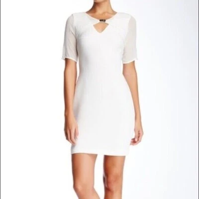 Новый! Marc Нью-Йорк шикарный белый платье-футляр 14 все размеры доступны в 3 цветах - Изображение 1 из 4